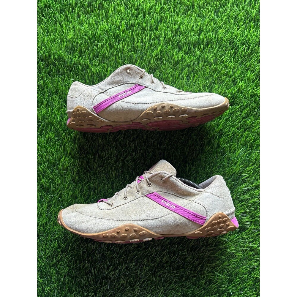 suede Polo Ralph Lauren athletic sneakers sz 9